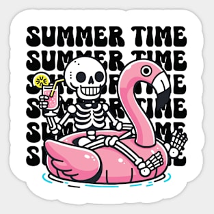 Summer Time Sticker